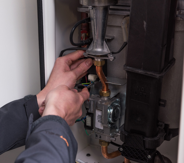 Repairing boiler electronics